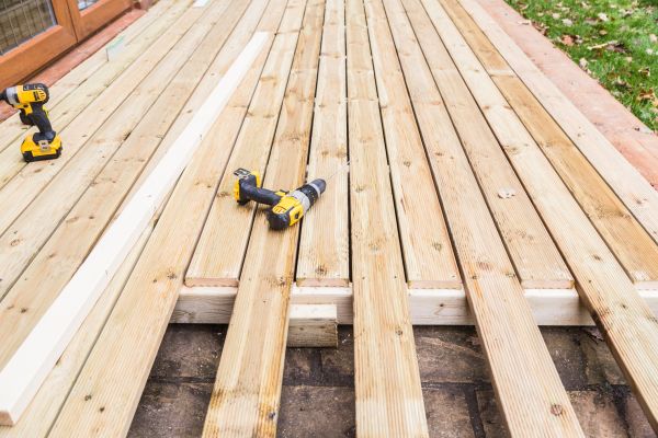 Cost of Damaged Deck Boards Repair in Chester