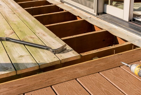 Cost of Old Deck Repair in Chester