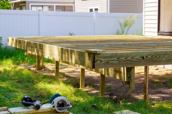 Cost of Elevated Deck Installation in Chester