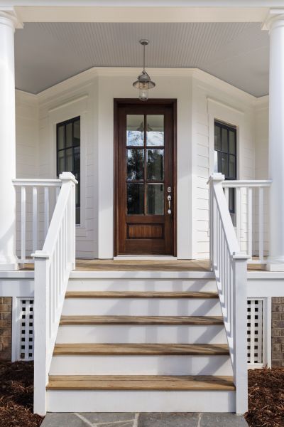 Stoop Railing Installation in Chester