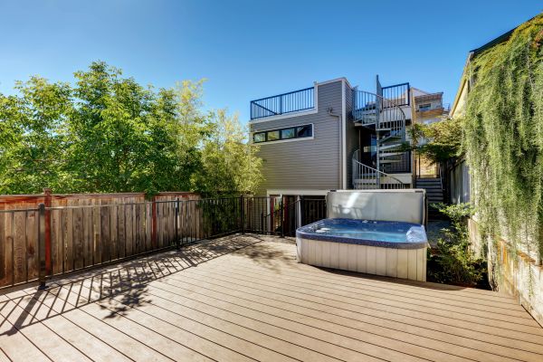 Cost of Hot Tub Deck Installation in Chester