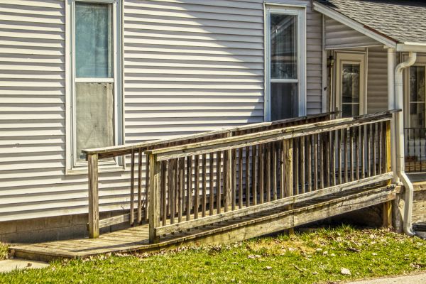 Porch Ramp Construction in Chester