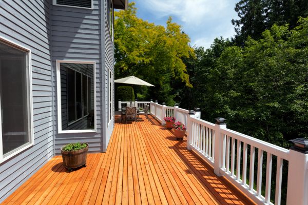Cost of Cedar Deck Construction in Chester