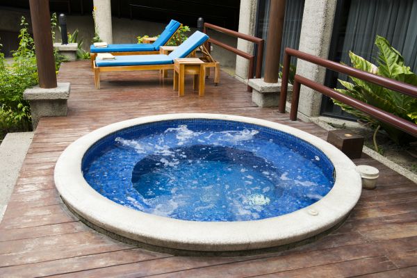 Hot Tub Deck Construction in Chester