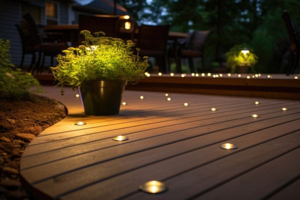 Ground Level Deck Construction in Chester
